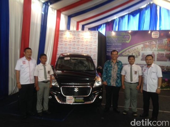 Suzuki Donasikan Unit dan Mesin untuk SMK di Wilayah Sumatera