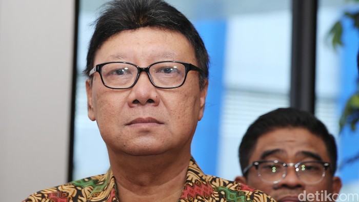 Menteri Dalam Negeri (Mendagri) Tjahjo Kumolo  di  Jakarta, Kamis (26/5/2016).