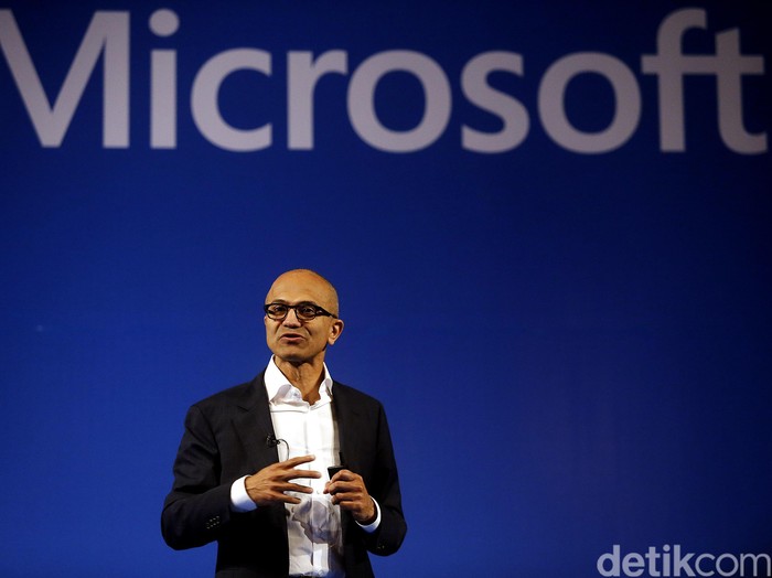 CEO Microsoft, Satya Nadella. Foto: detikINET/Reno Hastukrisnapati CEO Microsoft, Satya Nadella. Foto: detikINET/Reno Hastukrisnapati