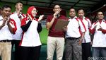 Sandiaga Uno Sapa Warga Menteng Tenggulun