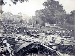 Potret MRT London Dibangun Seabad Silam, Tertua di Dunia