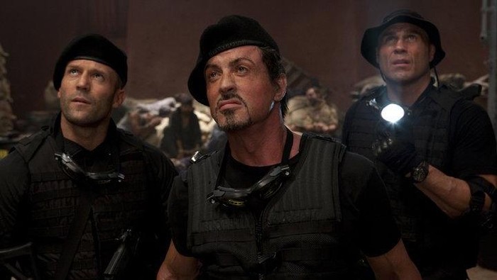 Screenshoot film The expendables 2