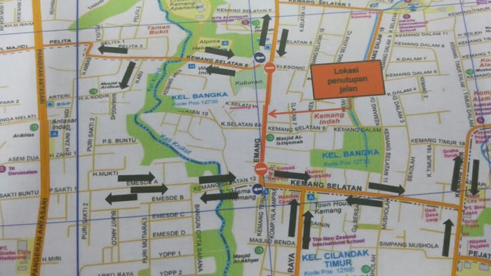 Ada Festival Palang Pintu, Jalan di Kemang Ditutup Jumat Malam-Senin Pagi