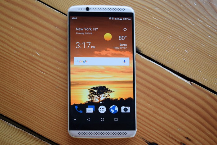 Ponsel ZTE. Foto: Digitaltrends Ponsel ZTE. Foto: Digitaltrends