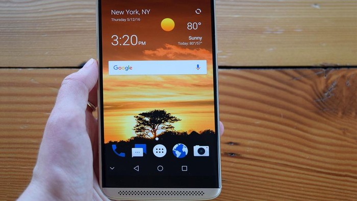 Ponsel ZTE. Foto: Digitaltrends Ponsel ZTE. Foto: Digitaltrends