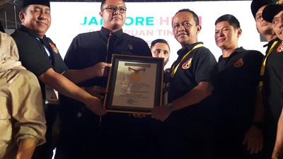 Jambore Hipmi Dapat Rekor Muri