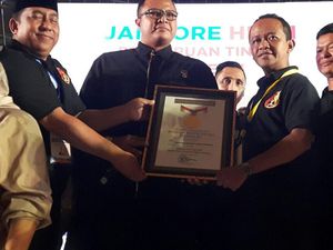 Jambore Hipmi Dapat Rekor Muri