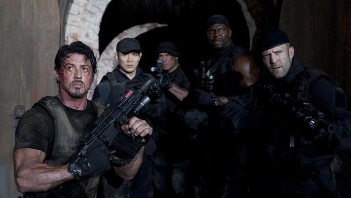 Screenshoot film The expendables 2