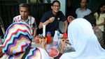 Sandiaga Uno Sapa Warga Kemayoran