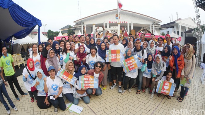 Di Lomba Mulung Sampah, Bima Arya: Ciliwung Bersih! Bogorku Bersih!