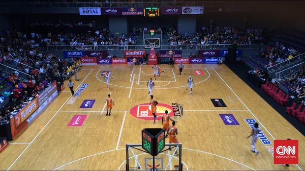 Britama Arena menjadi salah satu lokasi pertandingan final IBL 2018.