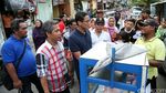 Sandiaga Uno Sapa Warga Kemayoran