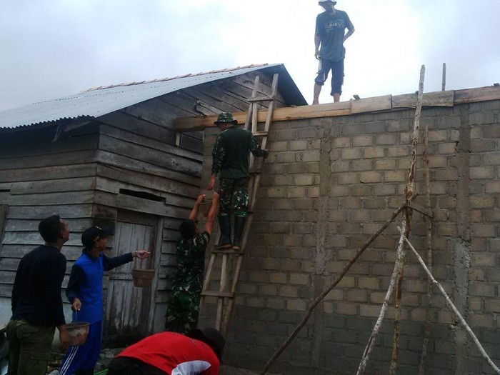 Berkat KKN Akpol, Akmil dan IPDN, Warga Pangkalpinang Ini Punya Rumah Baru