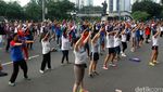 Senam Sehat dan Bugar di CFD
