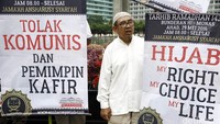 Aksi tersebut juga menolak keberadaan Komunis dan Syiah di Indonesia. 