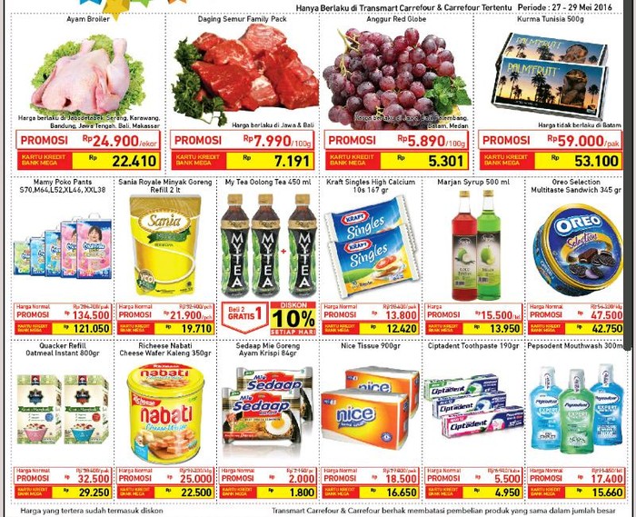 Promo Berlimpah Ramadan di Transmart Carrefour