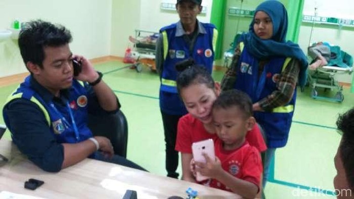 Balita Berinfus di Lenteng Agung Sudah Bertemu Keluarga, Begini Kisahnya