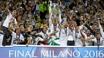 Kalahkan Atletico, Madrid Juara Liga Champions