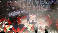 Dimitri Vegas menutup Shivering Ground feat Dimitri Vegas & Like Mike dengan cukup sukses.