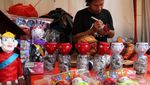 Miniatur Ondel-ondel dari Barang Bekas
