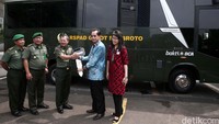 Donasi tersebut untuk menunjang fasilitas di RSPAD untuk melakukan berbagai pelaksanaan kegiatan sosial kesehatan