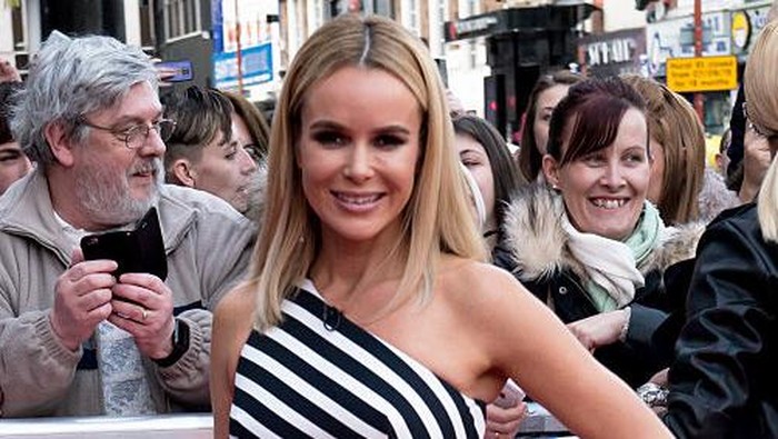BIRMINGHAM, ENGLAND - FEBRUARY 04:  Amanda Holden arrives at Birmingham audtions for Britains Got Talent at Birmingham Hippodrome on February 4, 2016 in Birmingham, England.  (Photo by Richard Stonehouse/Getty Images)