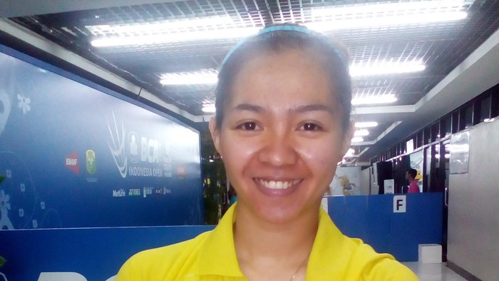 Febby Angguni Kangen Lawan Ratchanok Intanon