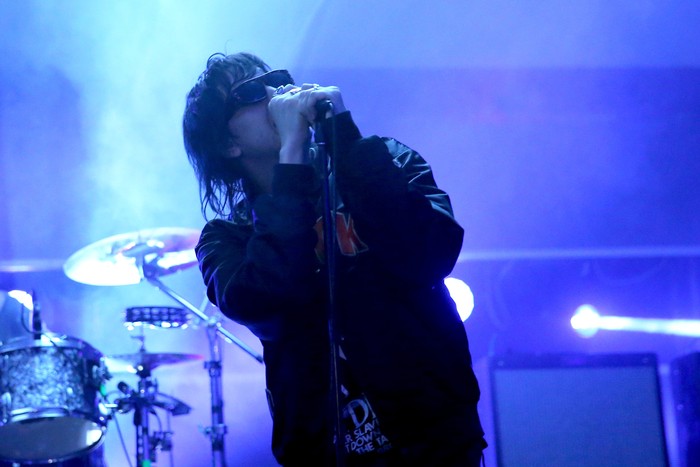 AUSTIN, TX - MARCH 11:   Musician Julian Casablancas of The Strokes performs onstage at Samsung Galaxy Life Fest at SXSW 2016 on March 11, 2016 in Austin, Texas.  (Photo by Jonathan Leibson/Getty Images for Samsung)