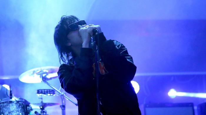 AUSTIN, TX - MARCH 11: Musician Julian Casablancas of The Strokes performs onstage at Samsung Galaxy Life Fest at SXSW 2016 on March 11, 2016 in Austin, Texas. (Photo by Jonathan Leibson/Getty Images for Samsung)