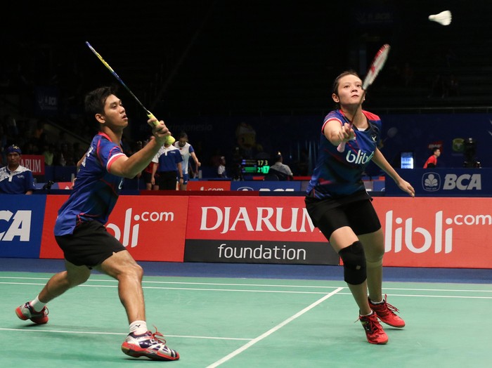 Alfian/Annisa Tumbangkan Unggulan, Hanna Tersisih