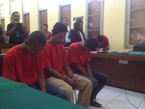 3 Bersaudara Pembunuh Lansia dan Cucunya di Medan Dituntut Hukuman Mati