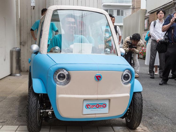 Ini Wujud Mobil Mungil yang Terbuat dari Kain Anti Air