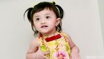 Aww, Putri Anang dan Ashanty Cute Banget dengan Dress Batik