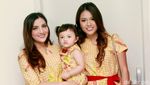 Kompaknya Ashanty, Aurel dan Arsy Berbatik