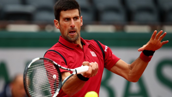 Sempat Dihentikan Hujan, Djokovic Kalahkan Bautista Agut untuk ke Perempatfinal