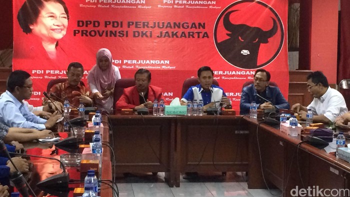 Jajaki Koalisi Pilgub DKI 2017, PDIP dan PAN Gelar Rapat Tertutup