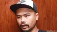 Wendy menanggapi kedatangan Uus di OVJ sebagai sesuatu yang baru. Pool/Gus Mun/detikFoto.