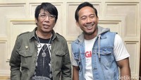Selain Parto dan Aziz Gagap, pemain baru yang hadir ada Denny Cagur, Wendy Cagur, Aya, Ipul, Gilang Dirga, dan Uus. Pool/Noel/detikFoto.
