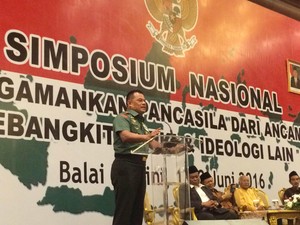 Di Simposium Waspada PKI, Panglima Paparkan Cara Amankan Pancasila dari Komunis