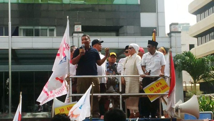 Tolak Demo di Gedung Baru KPK, Ratna Sarumpaet: Buat Apa Demo Sama Hantu