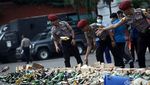 Polres Jaksel Musnahkan Puluhan Ribu Botol Miras