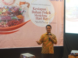 Mentan Tegaskan Pangan Pokok Tersedia Menjelang Hari Raya