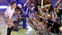 Agnez sukses membuat suasana semakin memanas. Pool/Noel/detikFoto.