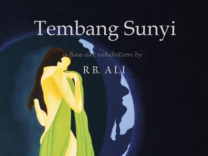 Perupa RB Ali Pajang 12 Karya di Eksibisi Tembang Sunyi