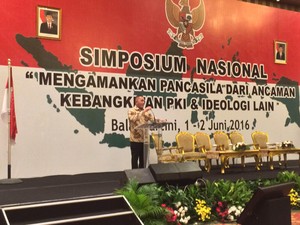 Datangi Simposium, Menhan: Wajar Tentara Marah dengan Ancaman PKI