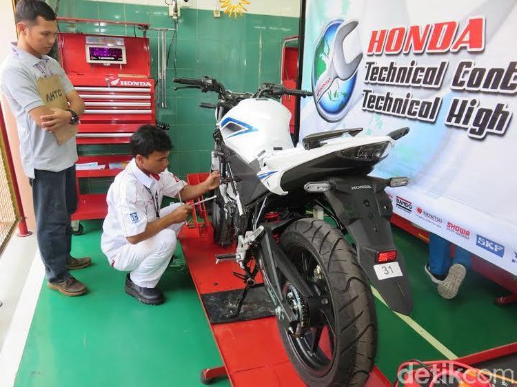 Honda Uji Kemampuan Siswa SMK