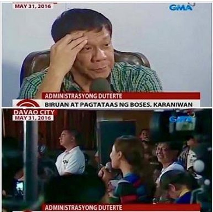 Bersiul pada Wartawan Wanita, Presiden Filipina Dikritik