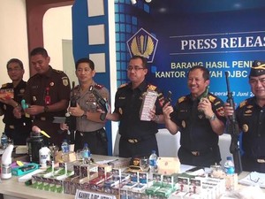 Bea Cukai Gagalkan Barang Selundupan Mulai Rokok Hingga Airsoft Gun