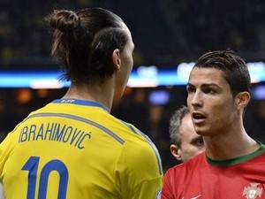 Ronaldo vs Ibrahimovic demi Rekor Baru Piala Eropa