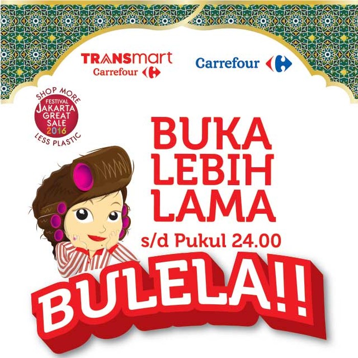 Transmart Carrefour Tawarkan Produk Ramadan di Jakarta Great Sale 2016